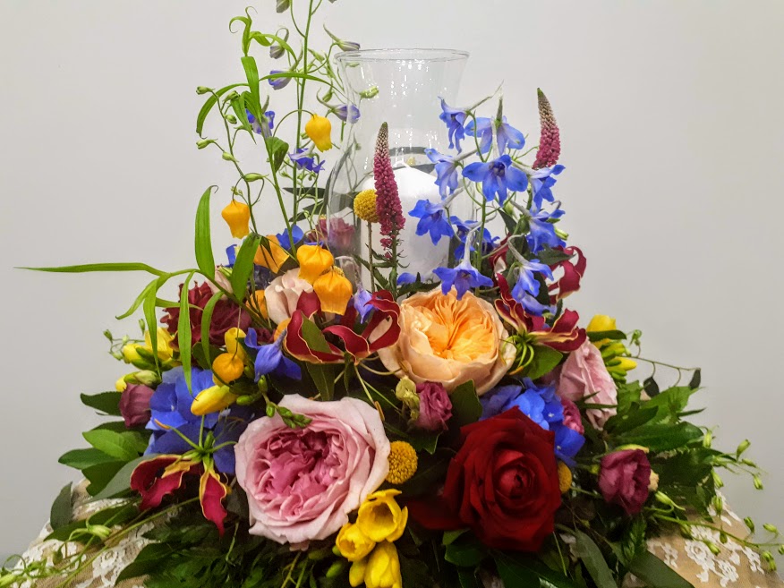 Flowers Papadakis center-piece arrangement